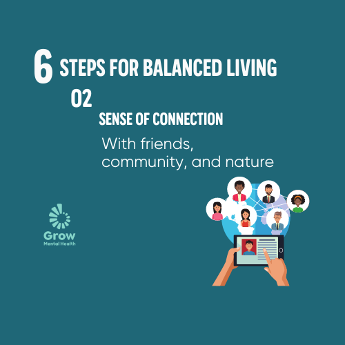 Six Steps to Balanced Living Connection